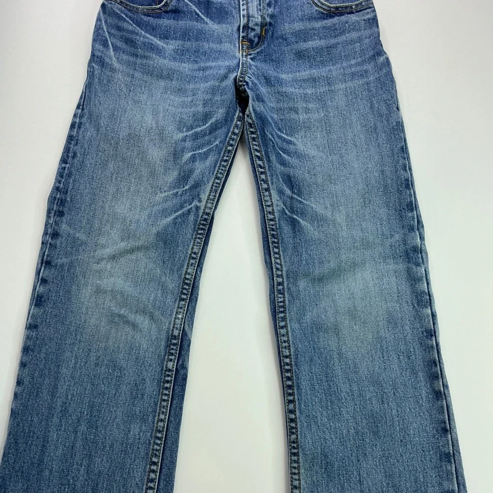 Gap Blue Jeans Kids 10 Regular 1969 Original Straight Leg Adjustable Waist